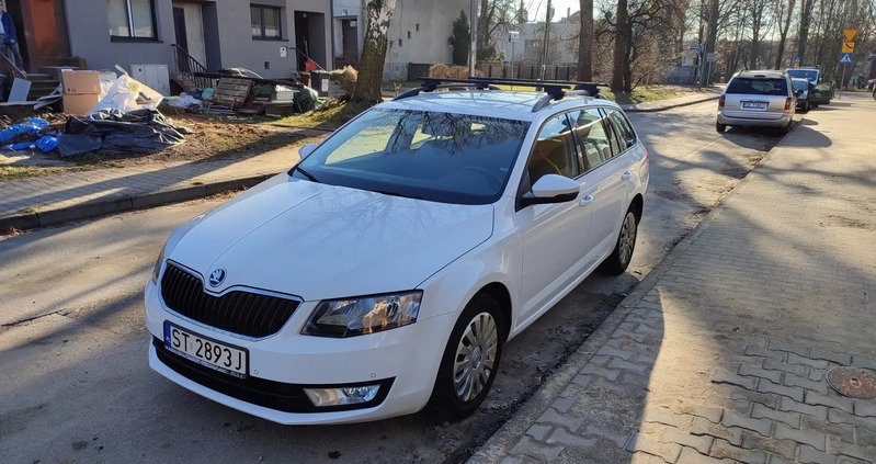 Skoda Octavia cena 39500 przebieg: 196000, rok produkcji 2015 z Tychy małe 67